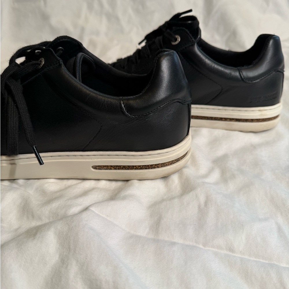 Birkenstock Bend Low Black Leather Sneakers EU 43 US 10–10.5 GUC - Picture 6 of 11